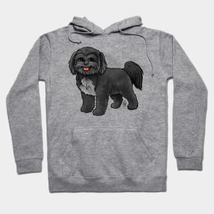 Dog - Shih Poo - Black Hoodie